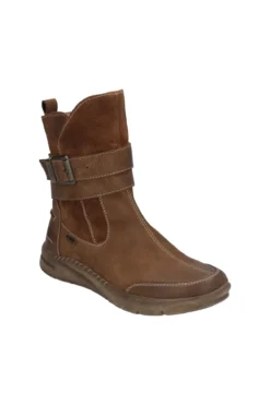 Josef Seibel Stiefel - Braun - Flacher Absatz Damen Stiefel 752405110