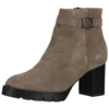 IGI&CO Stiefelette - Braun - Blockabsatz Damen Stiefel Und Stiefeletten 723126246