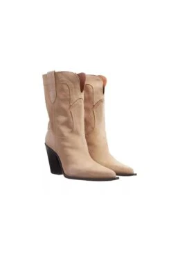 Toral Stiefelette - Beige - Flacher Absatz Damen Stiefel Und Stiefeletten 745364311
