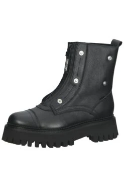 BRONX Stiefelette - Schwarz - Blockabsatz Damen Stiefel Und Stiefeletten 731939307
