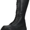 ILC Stiefel - Schwarz - Blockabsatz Damen Stiefel 698021122