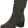 SPM Stiefel - Khaki - Blockabsatz Damen Stiefel Und Stiefeletten 723124307
