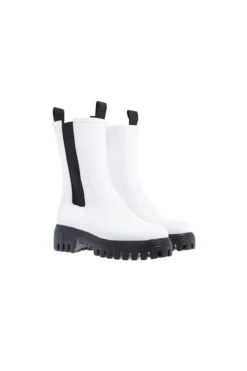 LEMON JELLY Stiefelette - Weiß - Flacher Absatz Damen Stiefel Und Stiefeletten 741409809