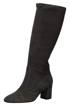 HÖGL Stiefel - Grau - Flacher Absatz Damen Stiefel 697869782