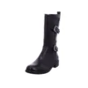 REGARDE LE CIEL Stiefel - Schwarz - Flacher Absatz Damen Stiefel Und Stiefeletten 704244270