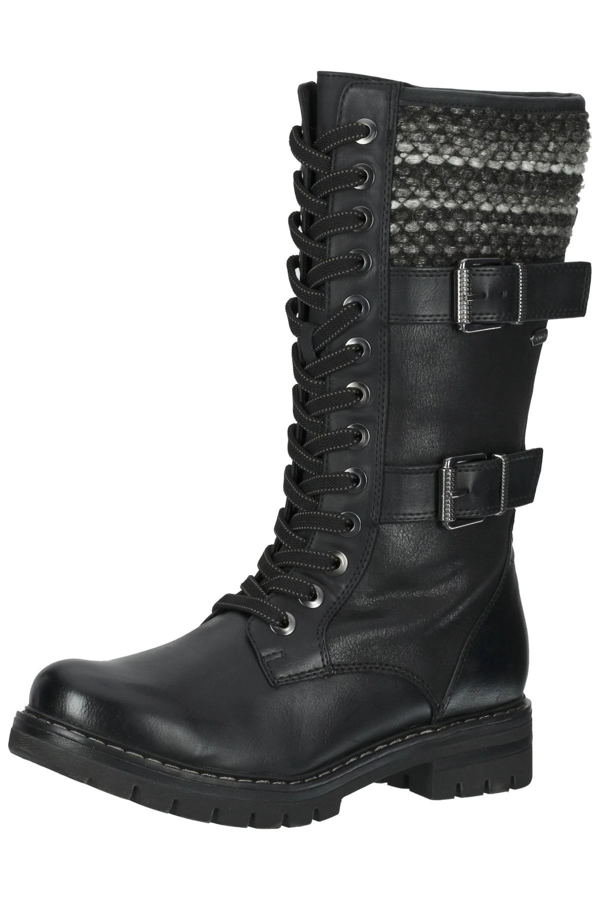 Marco Tozzi Stiefel - Schwarz - Blockabsatz Damen Stiefel 680278066 1 Marco Tozzi Stiefel - Schwarz - Blockabsatz Damen Stiefel 680278066
