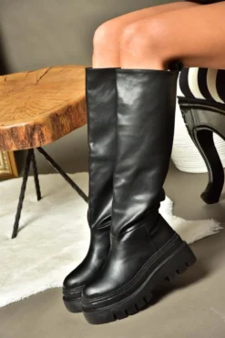 Fox Shoes Stiefel - Schwarz - Blockabsatz Damen Stiefel 757321362 -NITRO Verkaufsgeschäft 1 org zoom 246