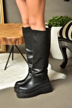 Fox Shoes Stiefel - Schwarz - Blockabsatz Damen Stiefel 757321362 -NITRO Verkaufsgeschäft 1 org zoom 247