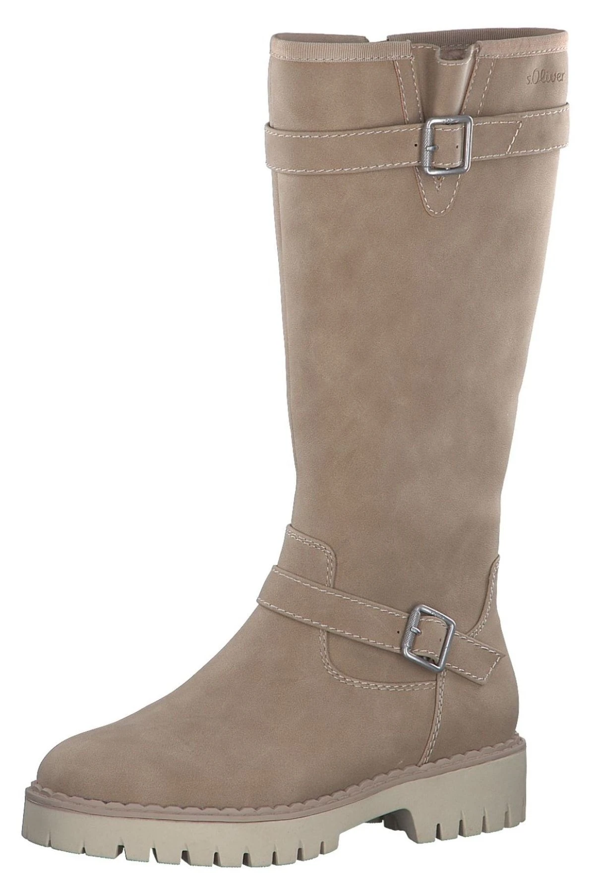 S.Oliver Stiefel - Braun - Flacher Absatz Damen Stiefel 740293498 1 S.Oliver Stiefel - Braun - Flacher Absatz Damen Stiefel 740293498