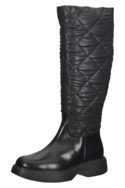 WONDERS Stiefel - Schwarz - Blockabsatz Damen Stiefel Und Stiefeletten 731939615