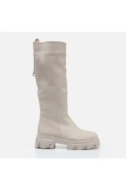 Yaya By Hotiç Stiefel - Beige - Flacher Absatz Damen Stiefel 635634273