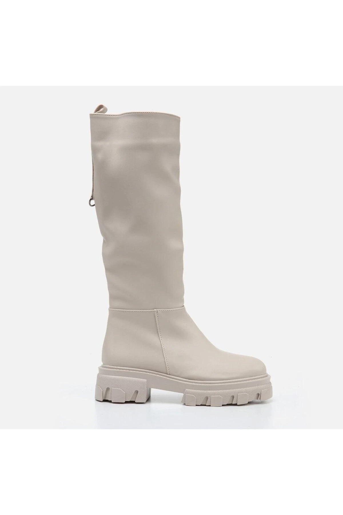 Yaya By Hotiç Stiefel - Beige - Flacher Absatz Damen Stiefel 635634273 1 Yaya By Hotiç Stiefel - Beige - Flacher Absatz Damen Stiefel 635634273