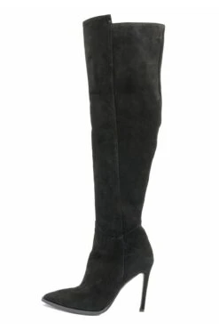 Faina Stiefel - Schwarz - Pfennigabsatz/Stiletto Damen Stiefel 691076451