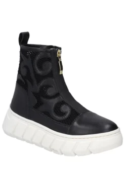 Gerry Weber Stiefel - Schwarz - Flacher Absatz Damen Stiefel 752405499