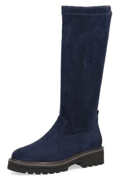 Caprice Stiefel - Dunkelblau - Flacher Absatz Damen Stiefel 697360640