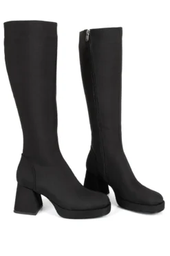 GÖNDERİ(R) Stiefel - Schwarz - Blockabsatz Damen Stiefel 375701543