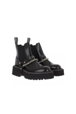 Lagerfeld Stiefelette - Schwarz - Flacher Absatz Damen Stiefel Und Stiefeletten 745363966