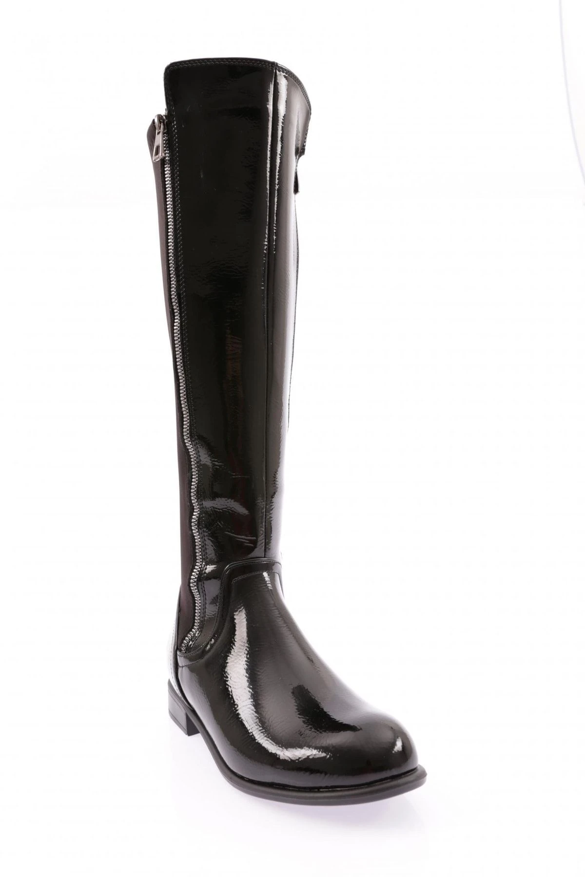 Dgn Stiefel - Schwarz - Flacher Absatz Damen Stiefel 357871452 2 Dgn Stiefel - Schwarz - Flacher Absatz Damen Stiefel 357871452 – Bild 2