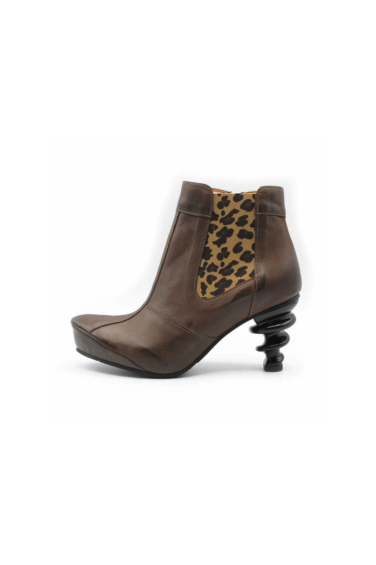 Tiggers Stiefelette - Braun - Flacher Absatz Damen Stiefel Und Stiefeletten 741414471 2 Tiggers Stiefelette - Braun - Flacher Absatz Damen Stiefel Und Stiefeletten 741414471 – Bild 2