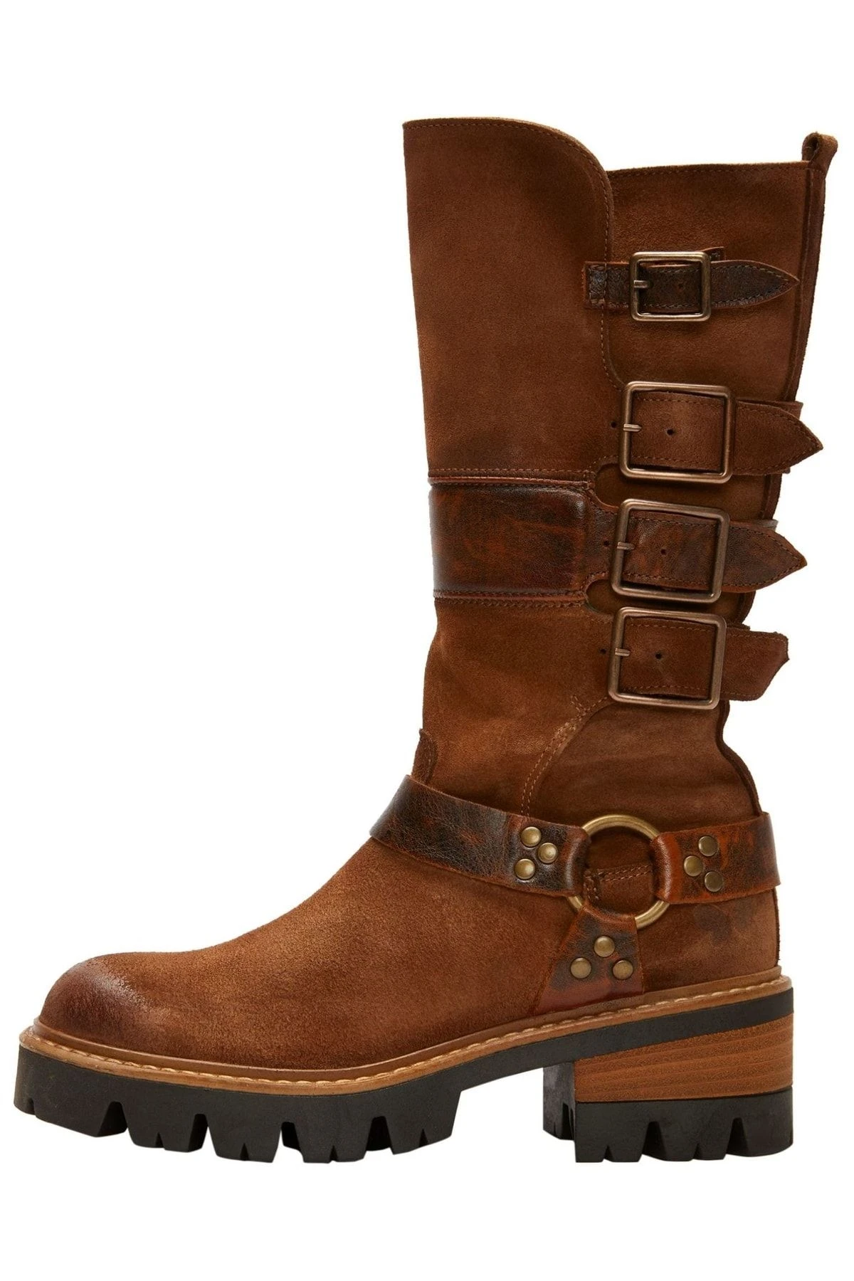 Felmini Stiefel - Braun - Blockabsatz Damen Stiefel Und Stiefeletten 745357312 2 Felmini Stiefel - Braun - Blockabsatz Damen Stiefel Und Stiefeletten 745357312 – Bild 2