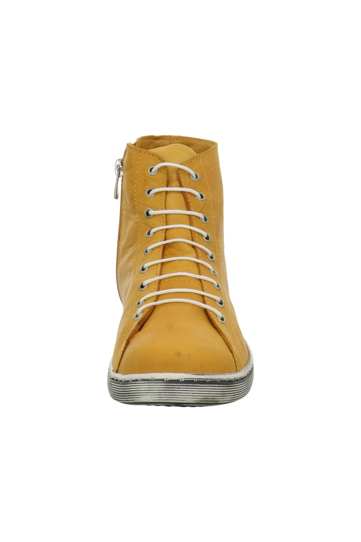 Esgano Stiefelette - Orange - Flacher Absatz Damen Stiefel Und Stiefeletten 741401988 2 Esgano Stiefelette - Orange - Flacher Absatz Damen Stiefel Und Stiefeletten 741401988 – Bild 2