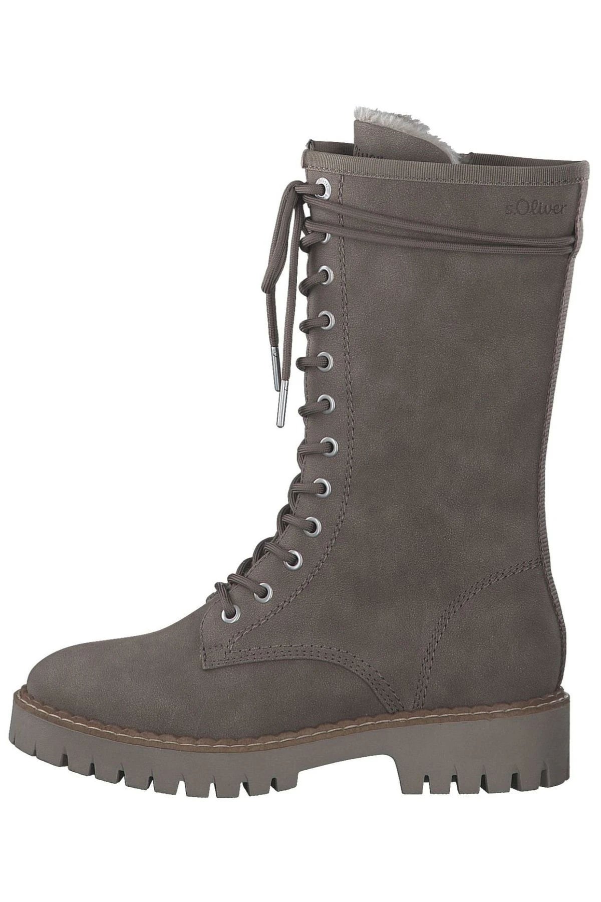 S.Oliver Stiefel - Beige - Flacher Absatz Damen Stiefel 740293495 2 S.Oliver Stiefel - Beige - Flacher Absatz Damen Stiefel 740293495 – Bild 2