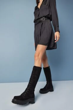 Yaya By Hotiç Stiefel - Schwarz - Flacher Absatz Damen Stiefel 356539964