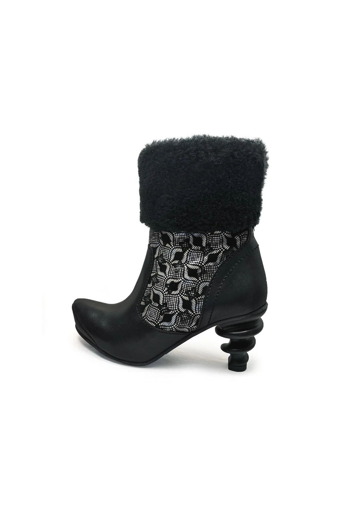 Tiggers Stiefelette - Schwarz - Flacher Absatz Damen Stiefel Und Stiefeletten 741476540 2 Tiggers Stiefelette - Schwarz - Flacher Absatz Damen Stiefel Und Stiefeletten 741476540 – Bild 2