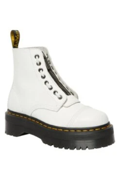 Dr. Martens Dr Martens Stiefel - Weiß - Flacher Absatz Damen Stiefel 641793813
