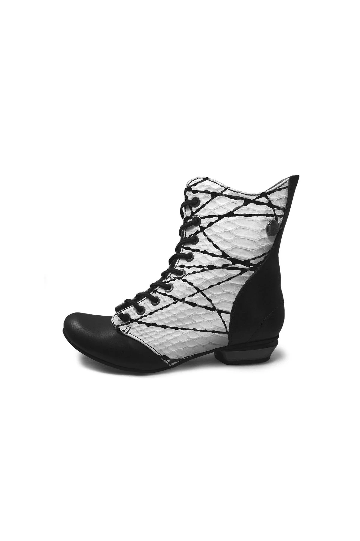 Tiggers Stiefelette - Schwarz - Flacher Absatz Damen Stiefel Und Stiefeletten 741475691 2 Tiggers Stiefelette - Schwarz - Flacher Absatz Damen Stiefel Und Stiefeletten 741475691 – Bild 2