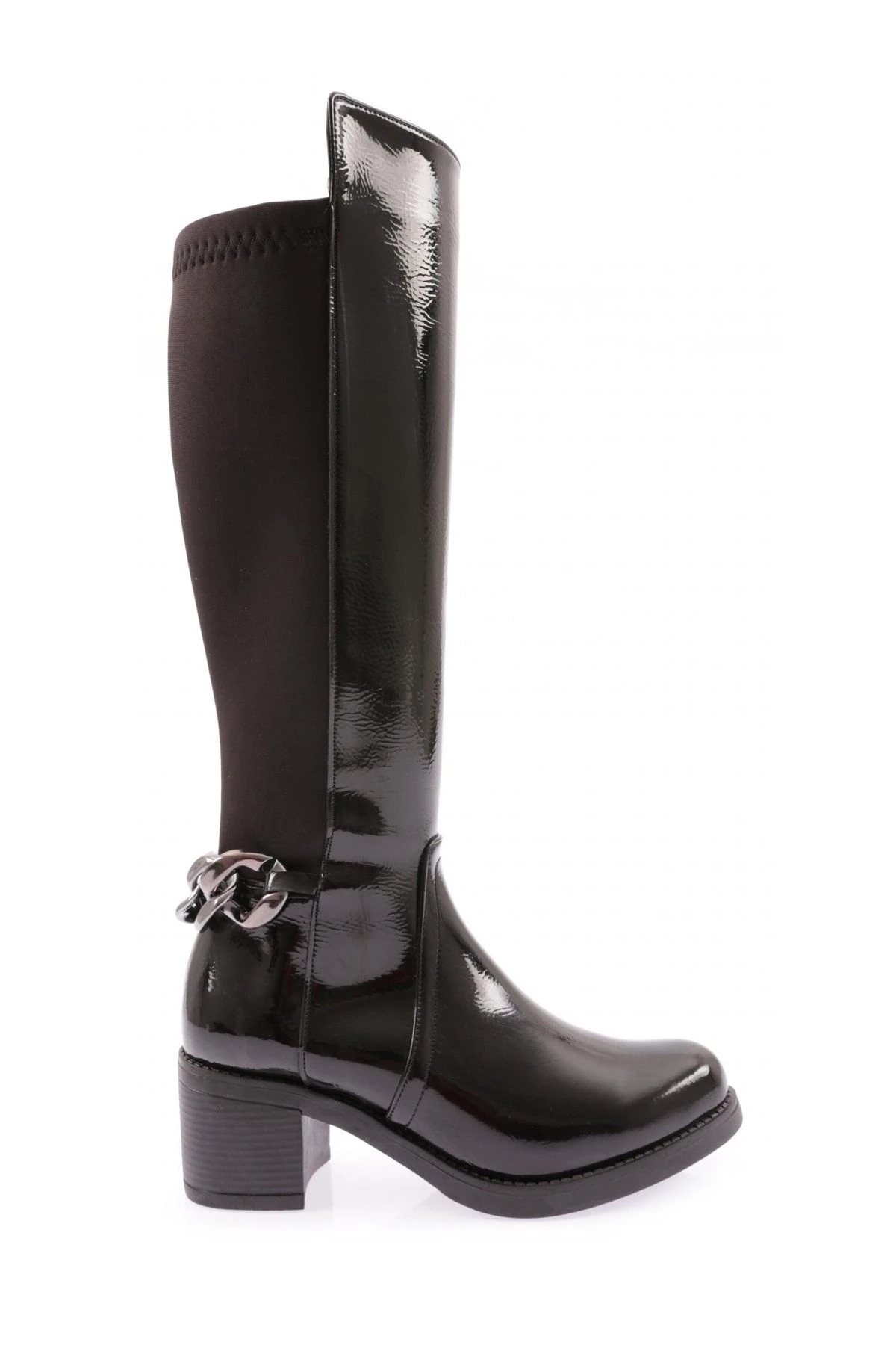 Dgn Stiefel - Schwarz - Blockabsatz Damen Stiefel 357854146 2 Dgn Stiefel - Schwarz - Blockabsatz Damen Stiefel 357854146 – Bild 2