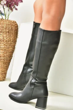 Fox Shoes Stiefel - Schwarz - Blockabsatz Damen Stiefel 353634445 -NITRO Verkaufsgeschäft 3 org zoom 122