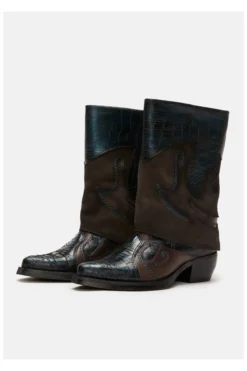 Felmini Stiefelette - Grau - Blockabsatz Damen Stiefel Und Stiefeletten 745357261 -NITRO Verkaufsgeschäft 3 org zoom 229