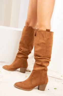 Fox Shoes Stiefel - Braun - Blockabsatz Damen Stiefel 67797208 -NITRO Verkaufsgeschäft 3 org zoom 276