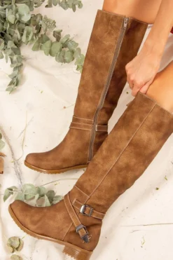 Fox Shoes Stiefel - Braun - Flacher Absatz Damen Stiefel 50932186 -NITRO Verkaufsgeschäft 3 org zoom 283