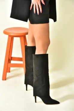 Fox Shoes Stiefel - Schwarz - Pfennigabsatz/Stiletto Damen Stiefel 375700419 -NITRO Verkaufsgeschäft 3 org zoom 349