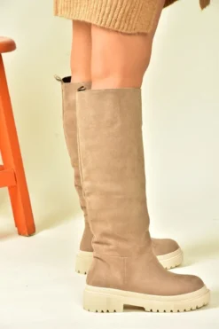 Fox Shoes Stiefel - Braun - Flacher Absatz Damen Stiefel 380026538 -NITRO Verkaufsgeschäft 3 org zoom 357