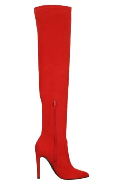 Buffalo Stiefel - Rot - Pfennigabsatz/Stiletto Damen Stiefel 697882630 -NITRO Verkaufsgeschäft 3 org zoom 39