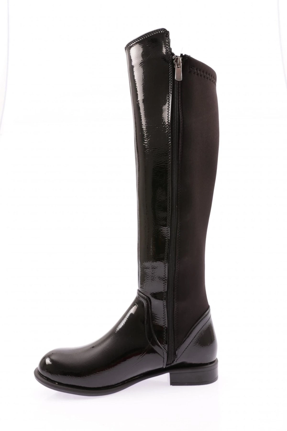 Dgn Stiefel - Schwarz - Flacher Absatz Damen Stiefel 357871452 3 Dgn Stiefel - Schwarz - Flacher Absatz Damen Stiefel 357871452 – Bild 3