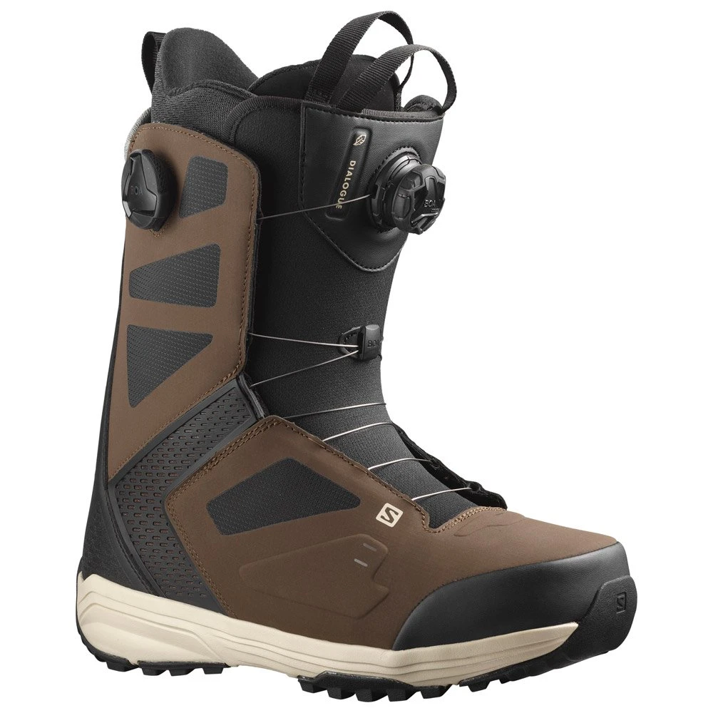 Stiefel Salomon Dialogue Dual Boa Brown 1 Stiefel Salomon Dialogue Dual Boa Brown