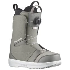 Stiefel Salomon Faction Boa Steeple Grey