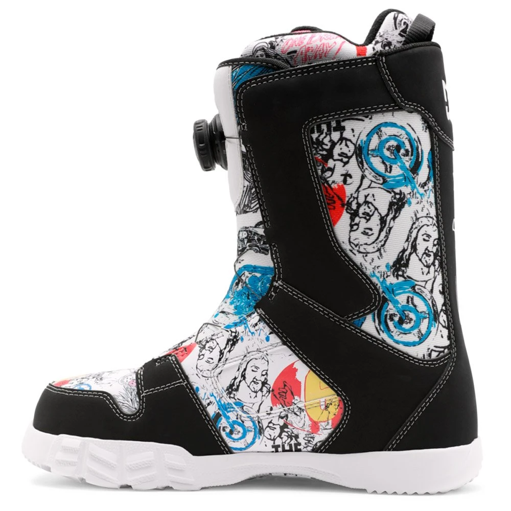 Stiefel DC AW Phase Boa White Black Print 4 Stiefel DC AW Phase Boa White Black Print – Bild 4