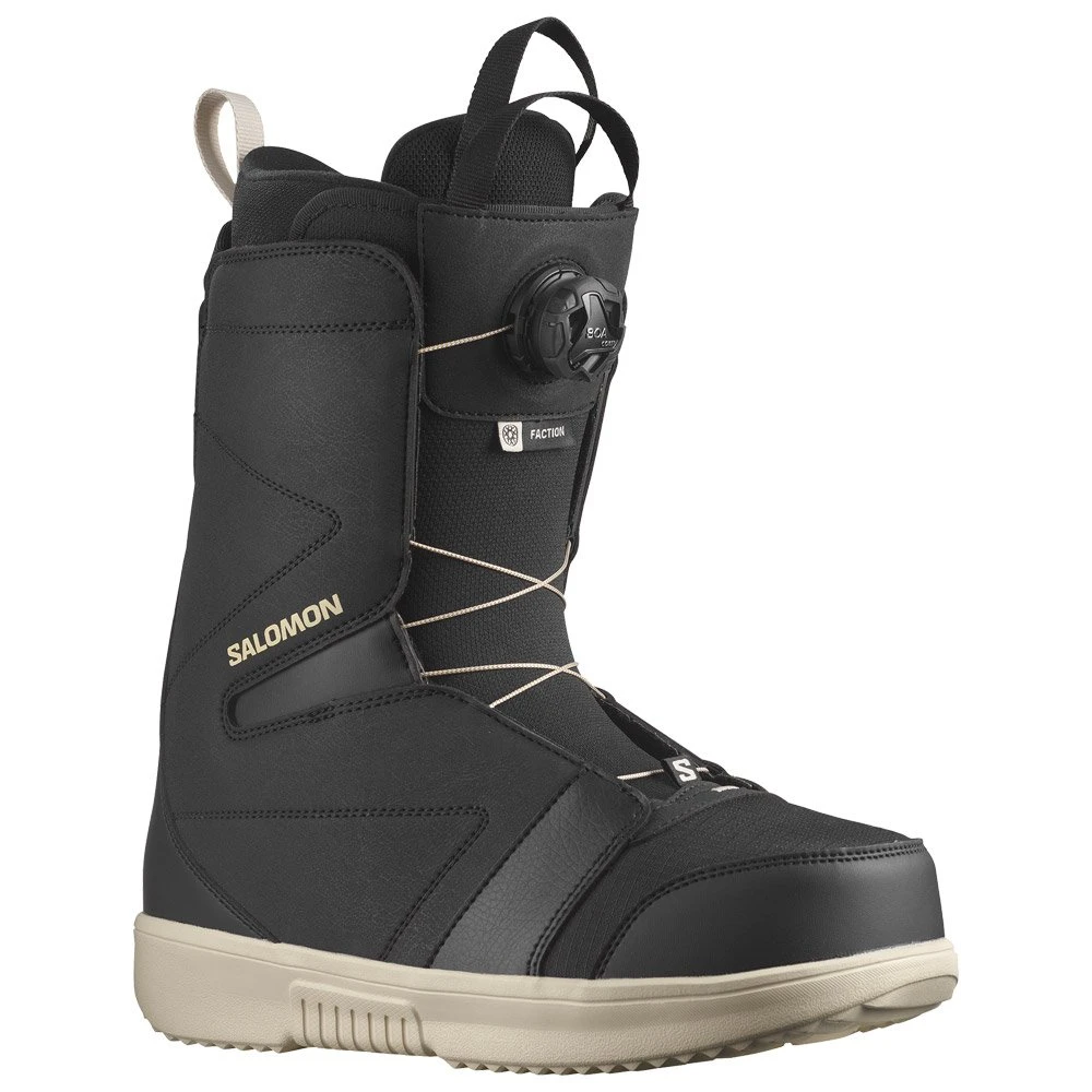Stiefel Salomon Faction Boa Black 1 Stiefel Salomon Faction Boa Black